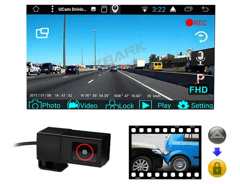 Perfect 6.1 inch Touch Screen Car Stereo RAM 2GB GPS Android 1din  for FIAT Grande Punto 199/310 2005-2009 Linea 323 2007-2011 YHTPD3L2 17