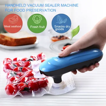 

USB Vacuum Sealing Machine Handheld Electric Vacuum Pump Home Kitchen Keep your food fresher for up to five times longger