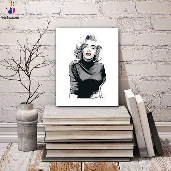 

DIY colorings pictures by numbers with colors Short hair woman picture drawing painting by numbers framed