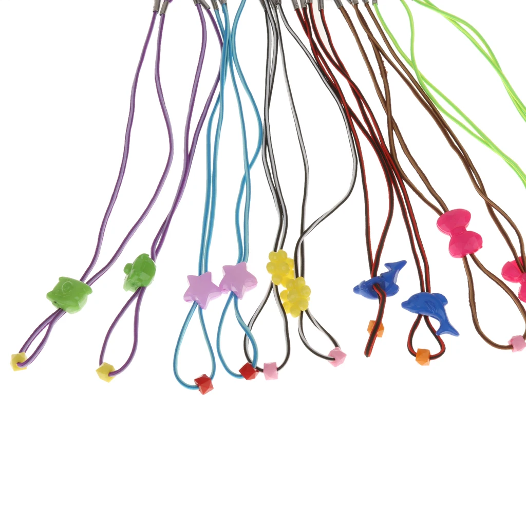 12 Pcs Kids Eyeglasses Strap Glasses Sports Band Cord Holder Multi-Color Eyewear Retainer
