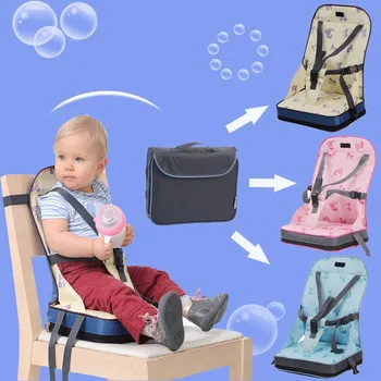

Portable Baby Dinning Booster Seat Travel High Chair Light Weight Foldable