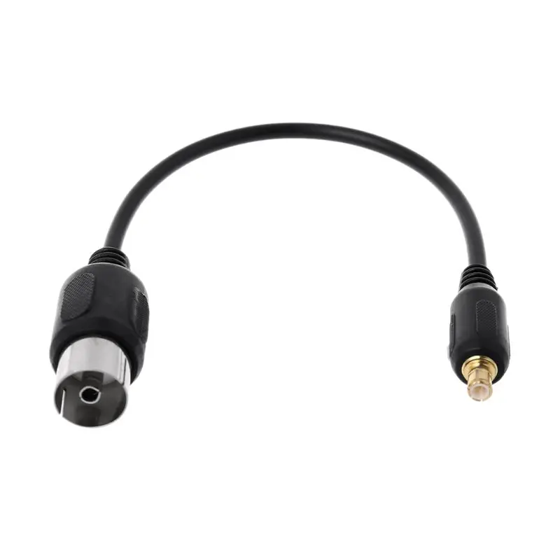 

1PC IEC to MCX Antenna Pigtail Cable Adapter Connector For USB TV DVB-T Tuner