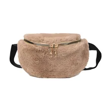 Для женщин плюшевая сумка на поясном ремне из искусственного меха поясная сумка через плечо нагрудная сумка в стиле casual зимние поясной кошелек для туризма телефонные чехлы нагрудная сумка@ 28 сборный прибор для стрельбы из лука