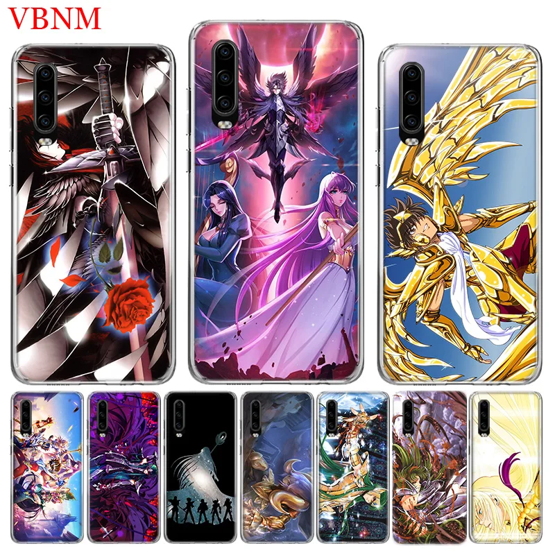 

Saint Seiya Cover Phone Case For Huawei P30 P20 Mate 20 10 Pro P10 Lite P Smart + Plus Z 2019 Customized Coque