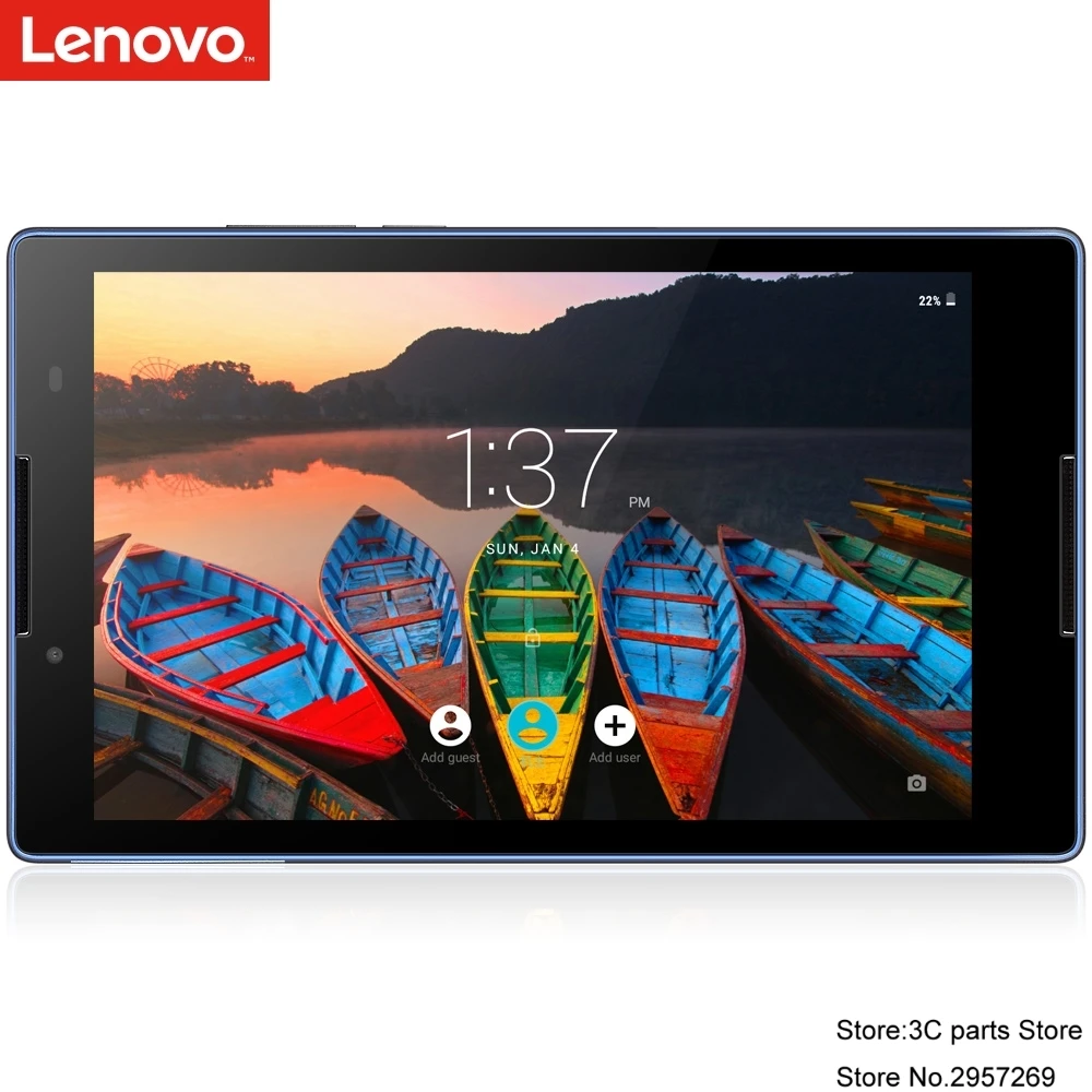 Lenovo Tab3 850F Wi Fi версия 8 дюймов 1 Гб ПЗУ 16 ОЗУ MT8161 1280x800 4290 мАч 2 МП 5 Мп планшетный ПК TB3