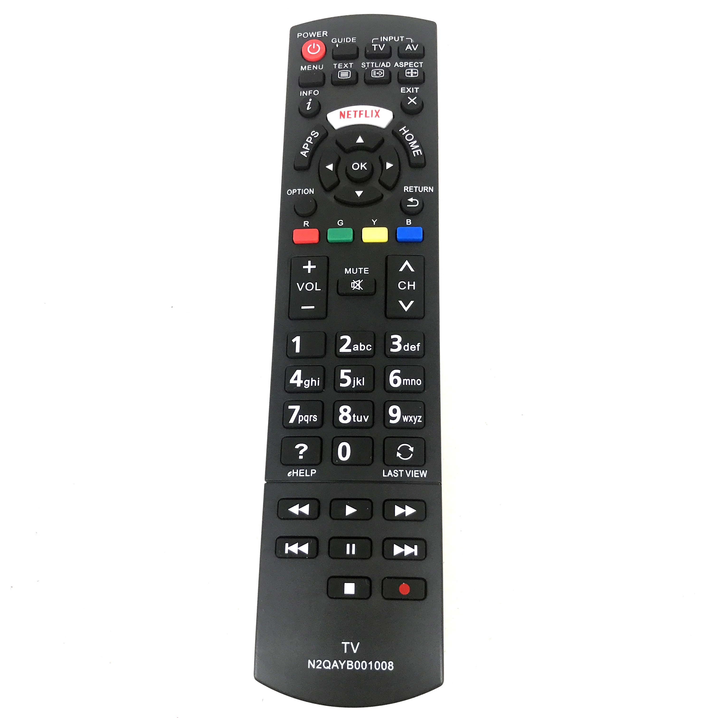 Новая замена N2QAYB001008 для Panasonic LED телевизор HD Netflix дистанционное управление Fernbedienung