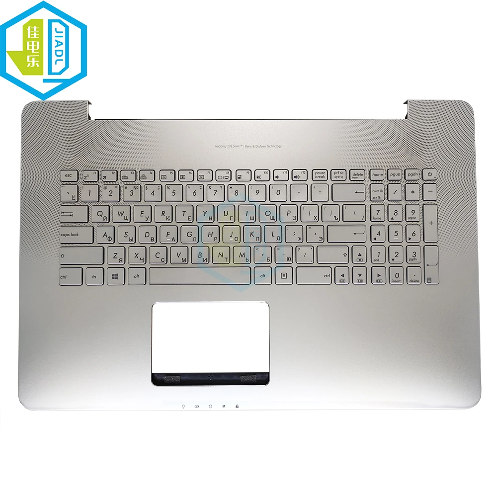 Teclado Russo Retroiluminado para Asus Vivobook N752 N752vx Polônia Árabe Francês Tcheco Romênia 13n0-t2a0911 T2a0611 13nb0ay1am0211