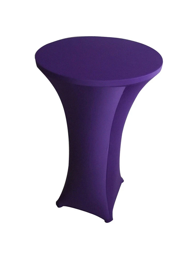 Cocktail Spandex Table Cover For Wedding Party Banquet table cloth Events Decoration bar set