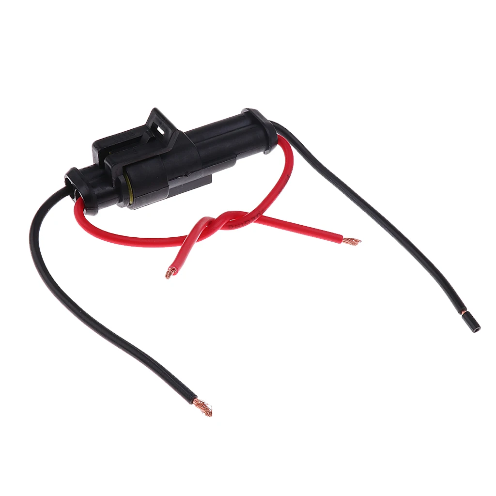Easy Installation 10 Kits 2 Pin Car Wire Connector Plug Male Female Harness