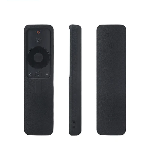 Чехол для пульта дистанционного управления для Xiaomi Mi 4A 4C 4X 4S SIKAI tv голосовой пульт дистанционного управления чехол SIKAI - Цвет: Черный