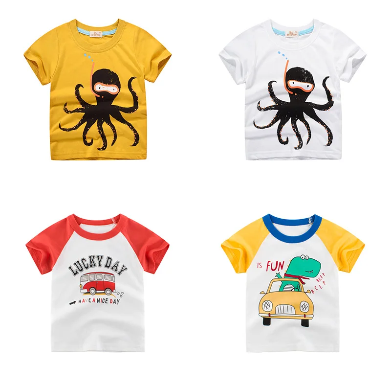 儿童汗衫_童装批发厂家直销短袖韩版棉质儿童汗衫满印小汽车半袖女童潮---阿里巴巴_10