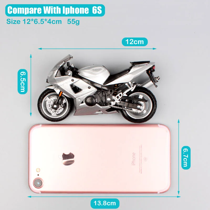 1:18 Масштаб Мини Welly Triumph Daytona 600 мото rcycle Diecasts& Toy Vehicles велосипед мото модель цикл игрушка миниатюрная для коллекции