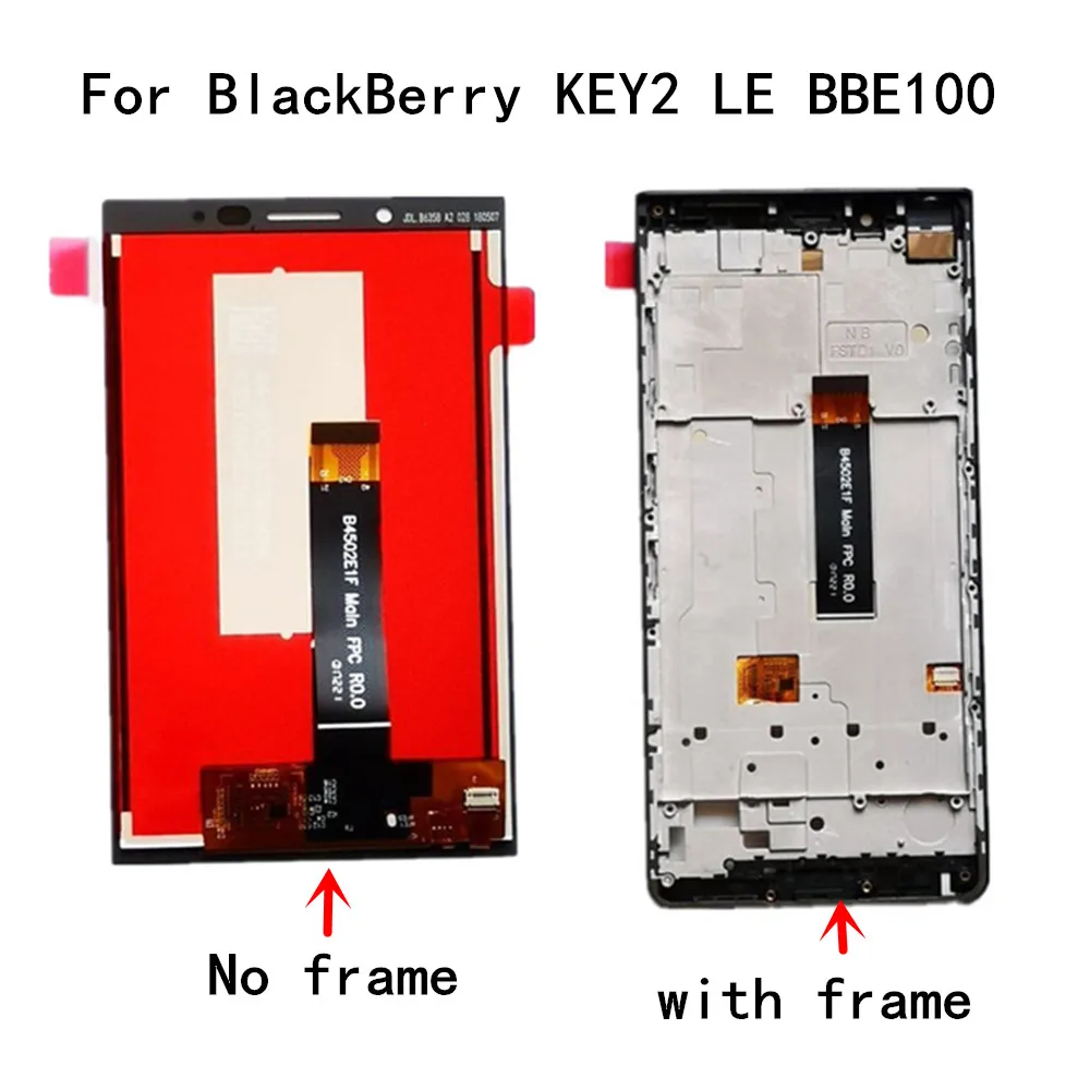 Для BlackBerry KEY2 LE KEY 2 Оригинальный ЖК-экран + сенсорная панель экран дигитайзер