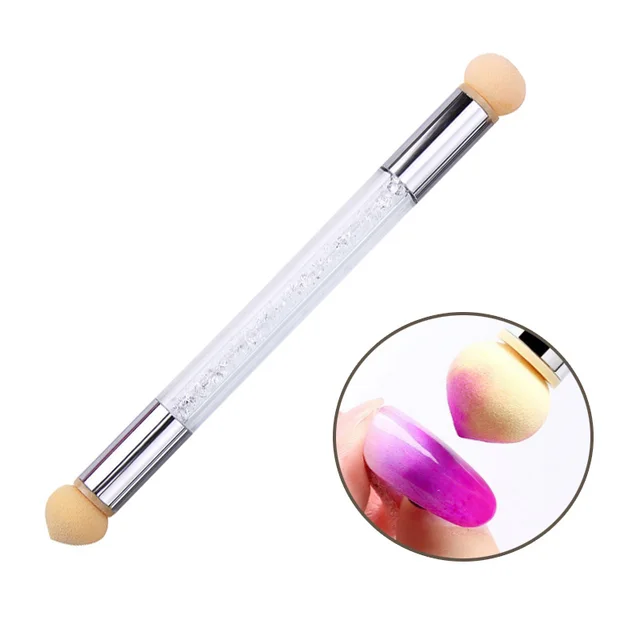 Mobray Acrylic Nail Art UV Gel Brush Design Tip Painting Drawing Carving Dotting Pen FlatFan Liner Acrylic Painting Tool 6