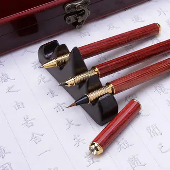 

Fountain Pen Ink Writing Brush Nibs Chinese Calligraphy + Painting Tool Set