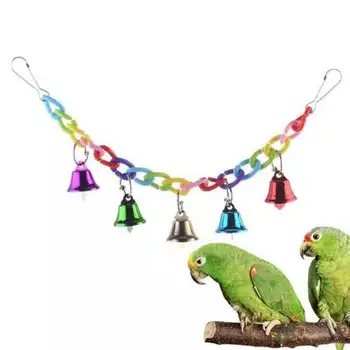 

8 Styles Parrot Toys Wood Birds Standing Chewing Rack Toys Bead Ball Heart Star Shape Parrot Toy Bird Toys Accessories Supplies