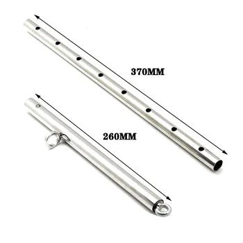 Stainless Steel Spreader Bar Extendable With Handcuffs Ankle Cuffs Bdsm Bondage Kit Sex Toys For Couples Restraint Adult Games 4