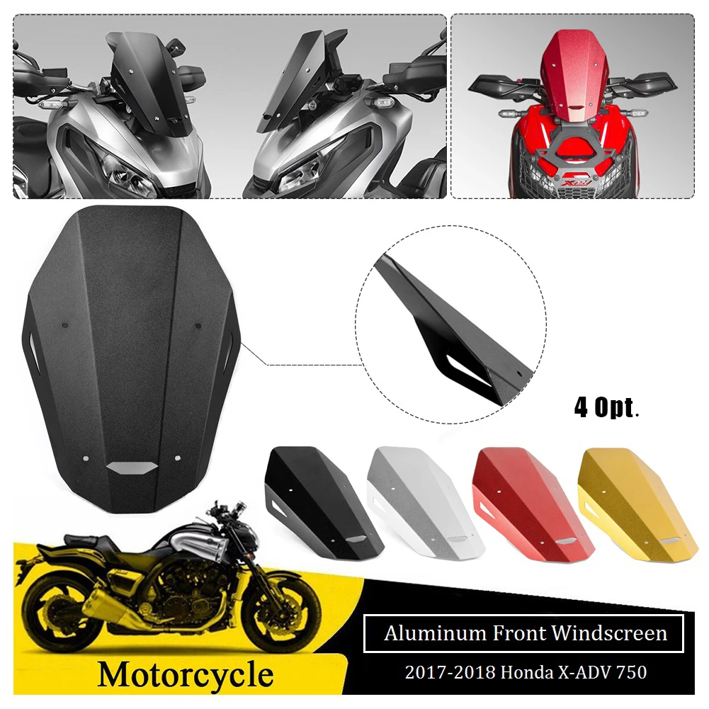 CNC алюминиевый передний ветровой экран лобовое стекло экран крышка для Honda XADV 750 X adv 750 Xadv750 ветровой экран дефлектор
