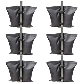 

6PCS Weight Bag for Popping Canopy Tent Aggravated Foot Bag Sandbag Fixed Sand Tent Fixed Sandbag Outdoor Umbrella Sandbag