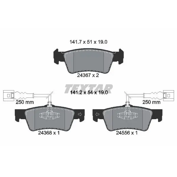 Колодки дисковые задние\VW Touareg 3.2/4.2/6.0/2.5TDi/3.0TDi 02