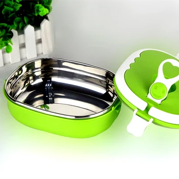 

1/2/3 Layer Stainless Steel Lunchbox Stackable Leakproof Insulated Students Bento Box Food Container