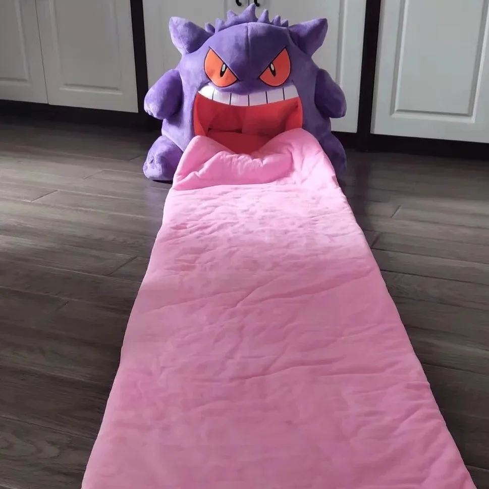 Gengar для сна отдыха одеяло плюшевая игрушка Большой размер покемон Пикачу мягкая