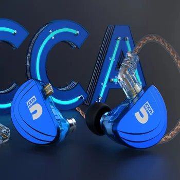 

CCA A10 5BA Drive Units In Ear Earphone 5 Balanced Armature Headset With Detachable 2PIN Cable AS16 AS06 AS10 ZS10 PRO C10