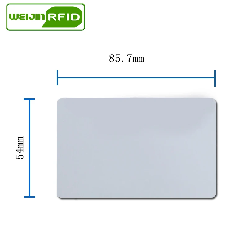 Rfid-теги UHF ПВХ Карта Alien 9662 EPC6C 915 МГц 868 МГц 860-960 МГц Higgs3 85,7*54*0,8 мм дальние смарт-карты пассивные RFID метки
