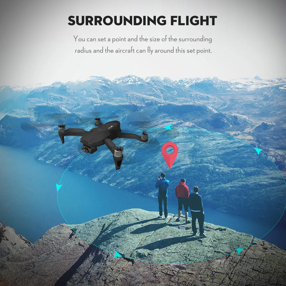 F007 PRO RC Дрон с 4K камерой бесщеточный 5G Wi Fi FPV GPS оптическое позиционирование потока