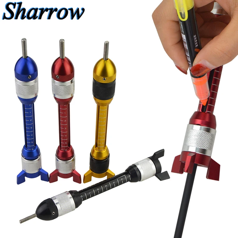 

Archery Arrow Shaft Drawing Straight Lines Tool Hunting Archery DIY Rotary Feathers Jig Accessories DIY Feathers/Vanes Tool