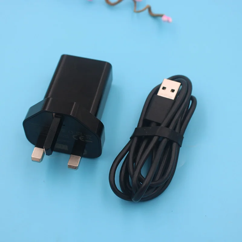 UK Add micro Cable XIAO mi 5V2A адаптер для быстрой зарядки mi cro USB/type-C кабель для передачи данных для Red mi S2 4X5 Plus 6A Note 3 4X5 6 Pro 5A mi A1 A2 - Цвет: UK Add micro Cable