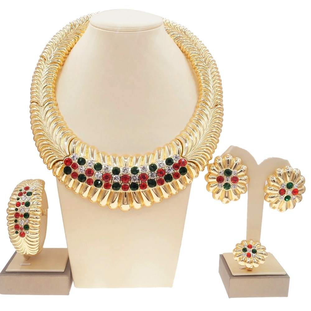 Nigeria Hot Selling Gold Plated Jewelry 