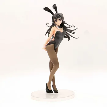 

24cm Anime Rascal Does Not Dream of Bunny Girl Senpai Sakurajima Mai Sexy Girl Anime PVC Action Figures Toy Japan Anime Figure