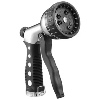 

Heavy Duty Garden Nozzle 8 Adjustable Spray Patterns Watering Lawns Washing Car Hot