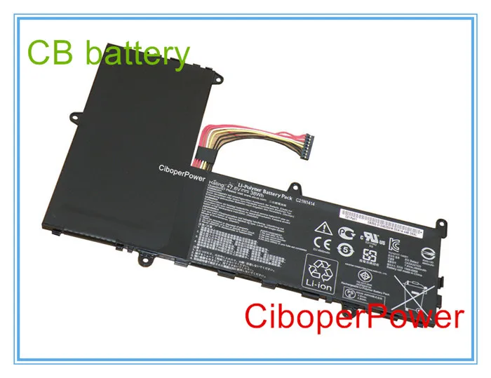 Оригинальное качество 7,6 V 38Wh C21N1414 Батарея для X205T X205TA серии X205TA-BING-FD015B