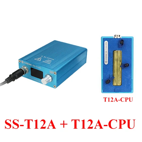 SS-T12A нагревательная станция для iPhone X/XS MAX Материнская плата Процессор Лицо ID разборка платформа Распайка станция Ремонт Инструменты комплект - Цвет: Host and T12A-CPU