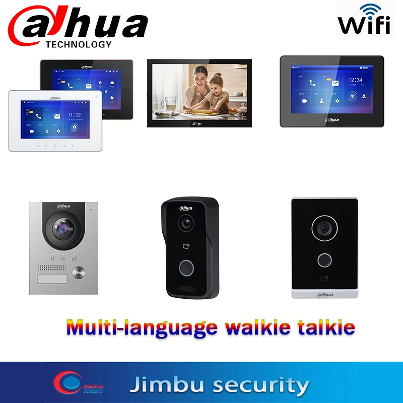Дверной звонок Dahua PoE IP для виллы многоязычный телефон студийная беспроводная
