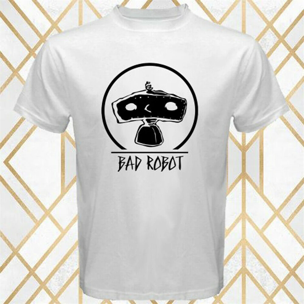 New Bad Robot Production Logo Symbol Men'S White T-Shirt Size S - 3Xl Slogans Customized Tee Shirt | Мужская одежда