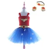 Wonder Woman Costume Kids Wonder Woman Dress Girls Superhero Costume Children Halloween Costume for Kids ► Photo 2/6