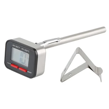

1pc Milk Thermometer Durable Useful Practical Milk Tea Thermometer Coffee Thermometer Digital Thermometer for Coffee Shop