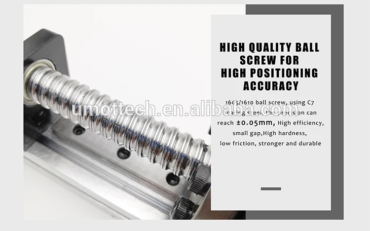 CNC Linear Guide Ball Screw Drive Linear Actuator Module for 3d Printer Parts XYZ Robotic Arm Kit