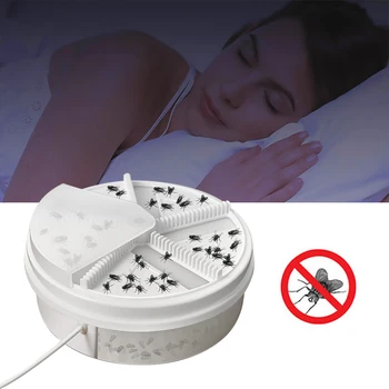 

Electric Effective Fly Trap Pest Device Insect Catcher Automatic Flycatcher Fly Trap Catching Artifacts Insect Trap Usb Plug