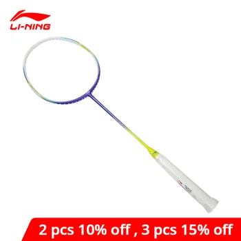 

Li-Ning WINDSTORM 600 Badminton Rackets Single Racket Superlight Carbon Fiber LiNing li ning Rackets AYPJ186/AYPJ194 ZYF301