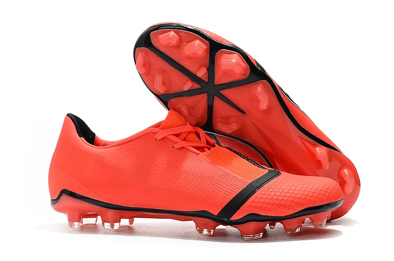 7 Мужские футбольные бутсы Hypervenom Phantom Sports FG футбольные бутсы мягкие футбольные бутсы Дешевые поднимающиеся быстро Упакованные ботинки neymar - Цвет: 7