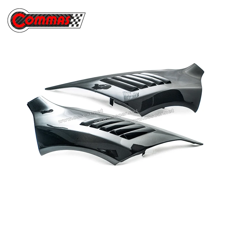 Real Carbon Fiber Front Fenders Fits 