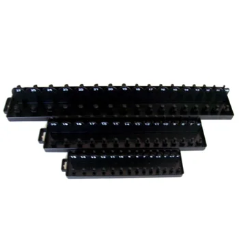 

3 Pcs/set Metric Plastic Socket Organizer Holder Storage Trays - 1/4 inch,3/8 inch,1/2 inch(Black)