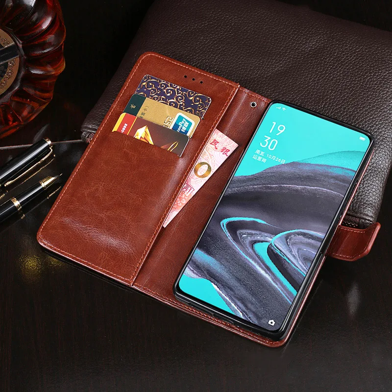 Для OPPO Reno 2Z Чехол Флип Бумажник Бизнес кожаный чехол для телефона Fundas для OPPO Reno 2Z чехол Capa для Reno2Z аксессуары