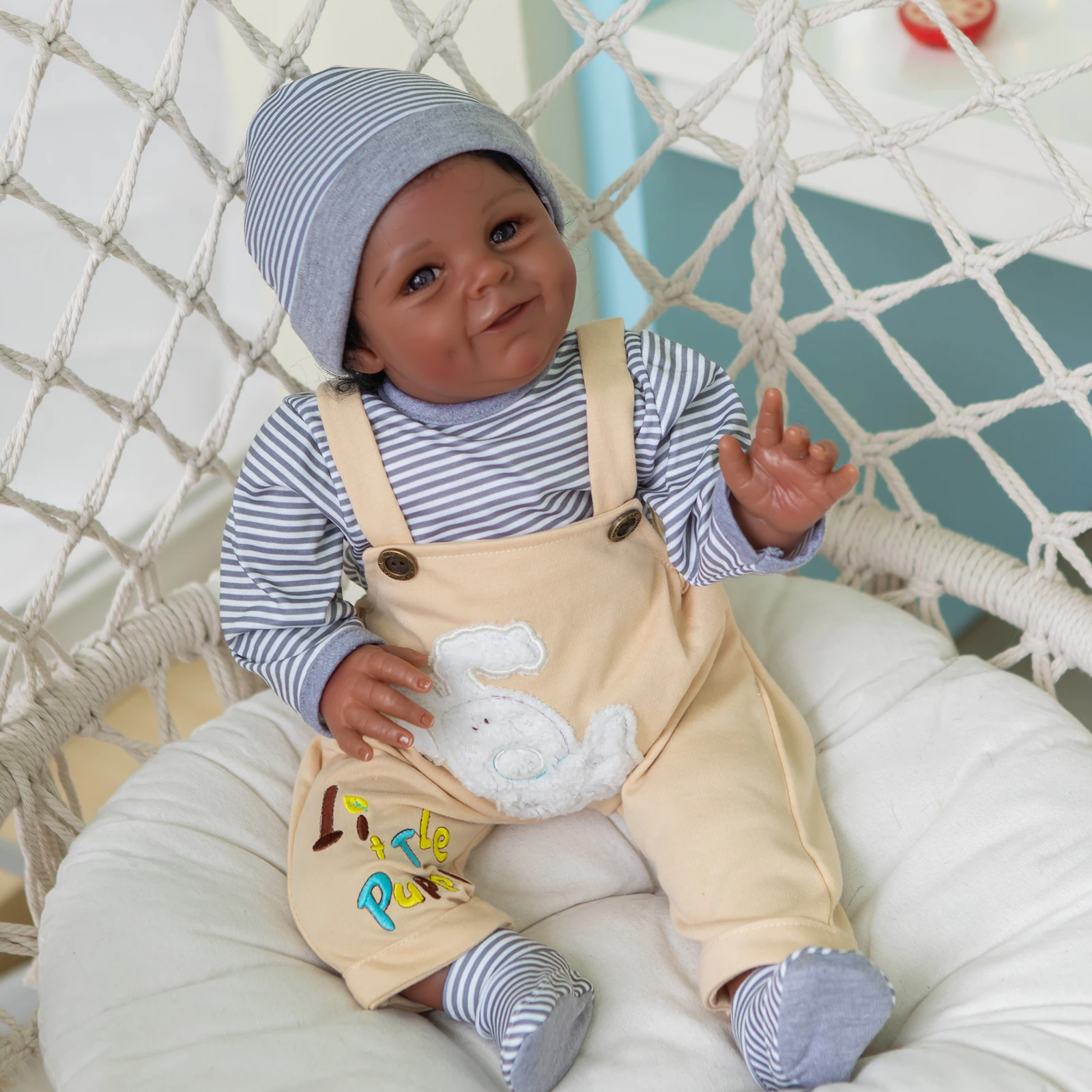 35 CM Bebe Silicone Boy Reborn Doll Can drink milk, pee, bath muñecas  Finished reborn de silicona real reborn silicone sólido