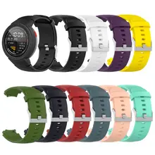 Силиконовый браслет для Amazfit Verge Lite ремешок мягкие часы ремешок браслет для Huami Amazfit 3 Verge Смарт часы