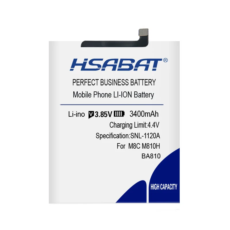 Топ бренд 3400mAh BA810 Аккумулятор для Meizu M8C M810H